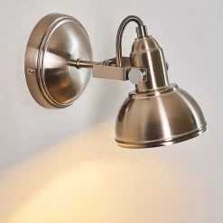 Applique Murale Tina Nickel Mat, 1 Lumiere