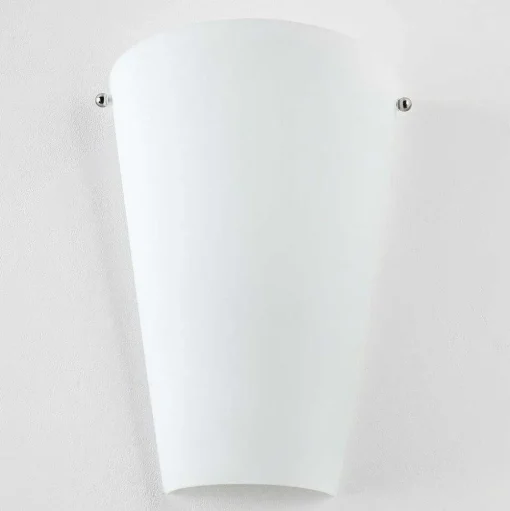 Applique Murale Zera Aluminium, Blanc, 1 Lumiere