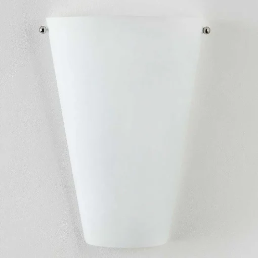 Applique Murale Zera Aluminium, Blanc, 1 Lumiere
