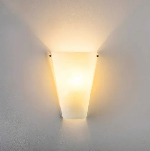 Applique Murale Zera Aluminium, Blanc, 1 Lumiere