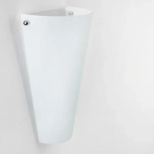 Applique Murale Zera Aluminium, Blanc, 1 Lumiere
