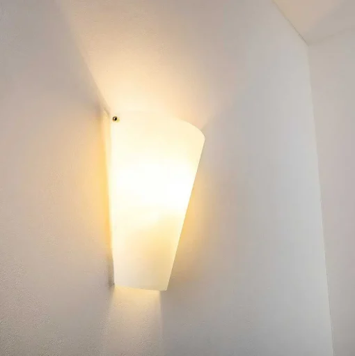 Applique Murale Zera Aluminium, Blanc, 1 Lumiere