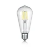E27 6 Watt 3000 Kelvin 600 Lumen Trio