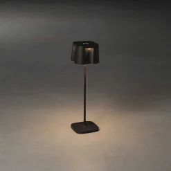 Lampe A Poser Konstsmide Nice Led Noir, 5 Lumieres