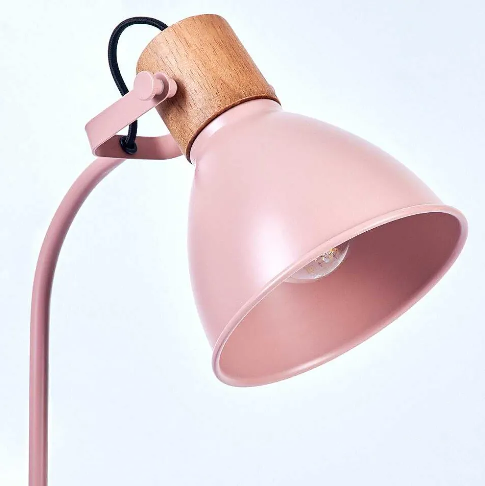 Lampe De Table Chipou Rose, Rose, 1 Lumiere