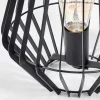 Lampe De Table Emporia Noir, 1 Lumiere