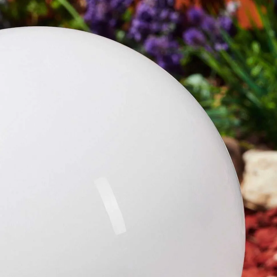 Lampe Solaire Kanganbou Led Argente, 4 Lumieres, Changeur De Couleurs