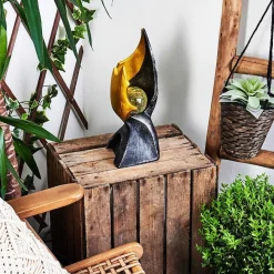 Lampe Solaire Kolo Led Or, Gris, Noir, 1 Lumiere