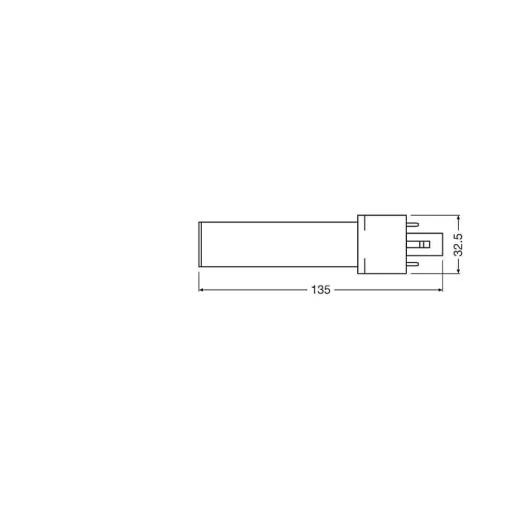 Osram Dulux G23 3,5 Watt 3000 Kelvin 360 Lumen