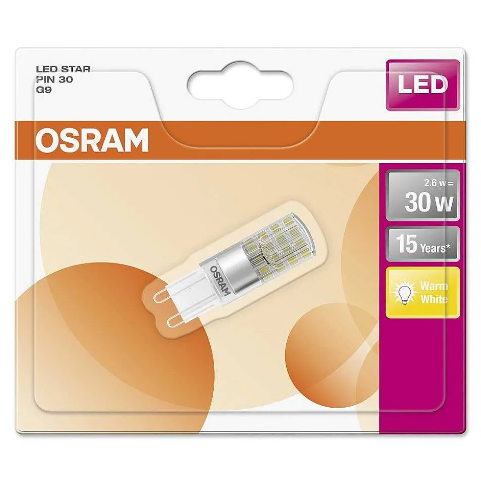 Osram Led G9 2,6 Watt 2700 Kelvin 320 Lumen