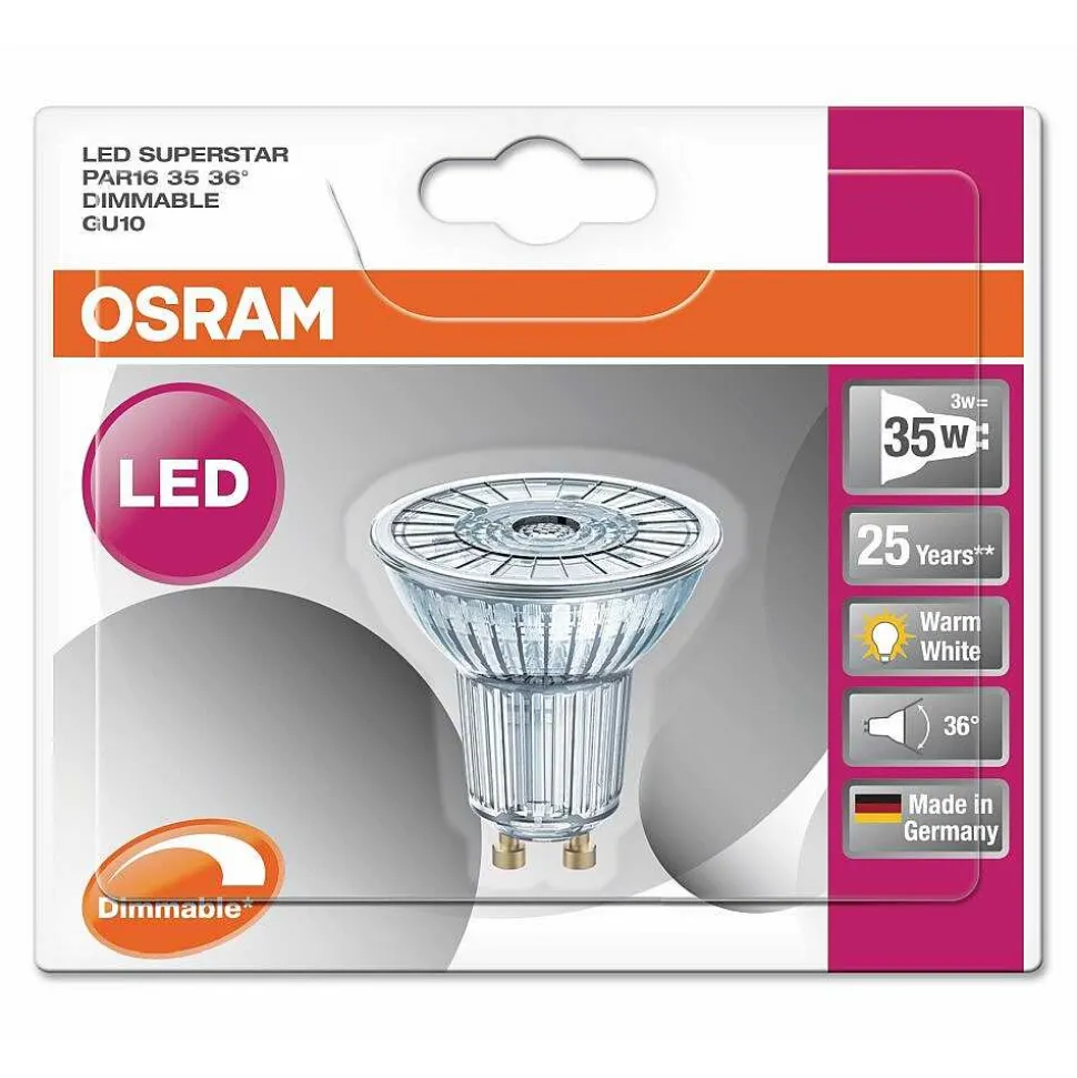 Osram Led Gu10 4,5 Watt 2700 Kelvin 230 Lumen