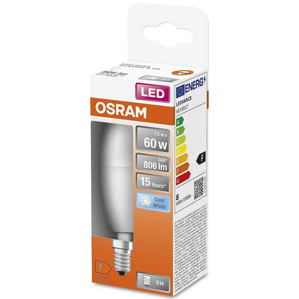 Osram Led Star E14 7,5 Watt 4000 Kelvin 806 Lumen