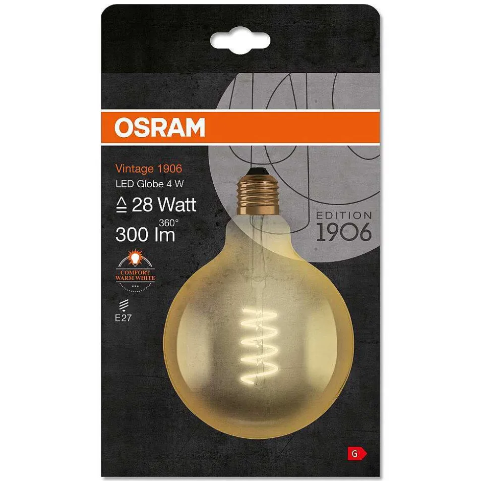 Osram Vintage 1906® Led E27 4 Watt 2000 Kelvin 300 Lumen