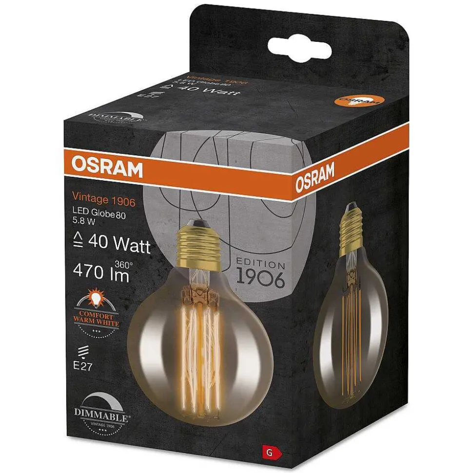 Osram Vintage 1906® Led E27 5,8 Watt 2200 Kelvin 470 Lumen