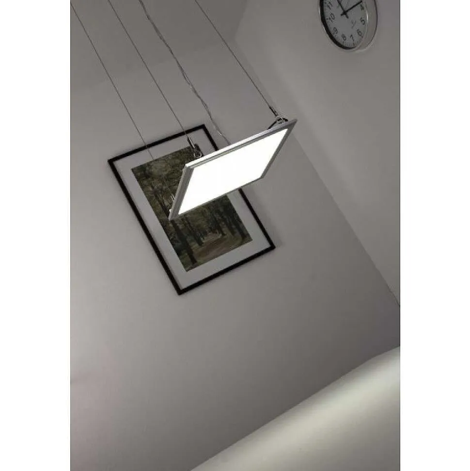 Panneau Paul Chrome, 1 Lumiere