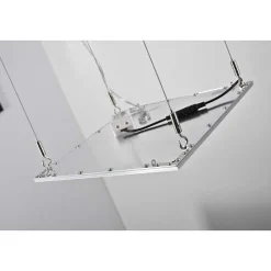 Panneau Paul Chrome, 1 Lumiere