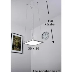 Panneau Paul Chrome, 1 Lumiere