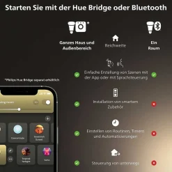 Philips Hue Led Gu5.3 6,3 Watt 2000-6500 Kelvin 400 Lumen