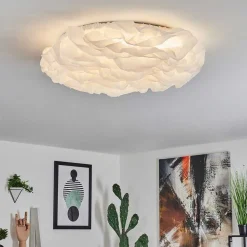 Plafonnier Adegoiva Led Blanc, 1 Lumiere