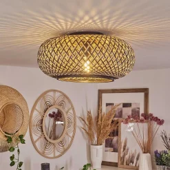 Plafonnier Alavi Noir, 1 Lumiere