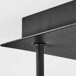 Plafonnier Chehalis Laiton, Noir, 5 Lumieres