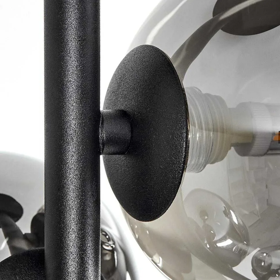 Plafonnier Chehalis Noir, 4 Lumieres