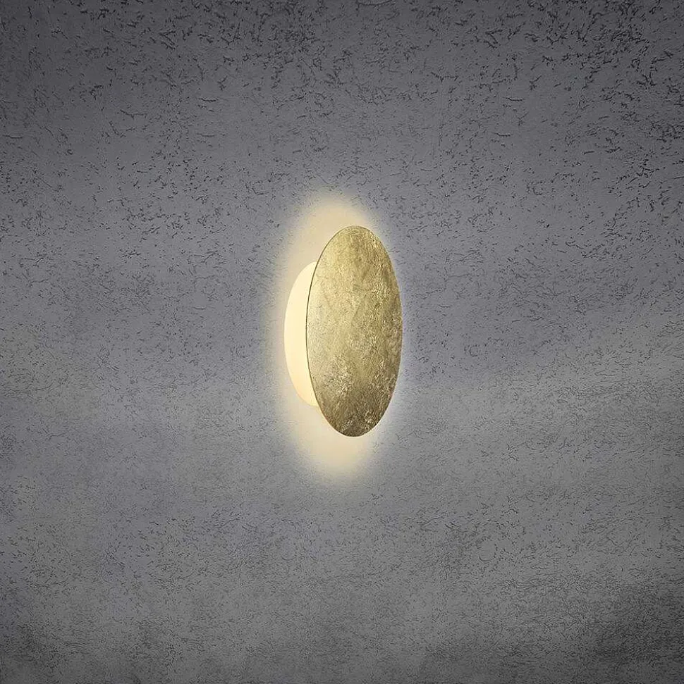 Plafonnier Escale Blade Led Or, 1 Lumiere