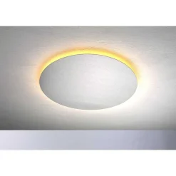 Plafonnier Escale Blade Led Argente, 1 Lumiere