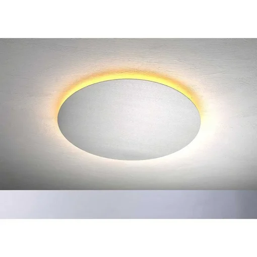 Plafonnier Escale Blade Led Argente, 1 Lumiere