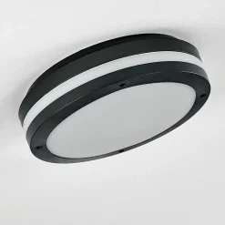 Plafonnier Exterieur Wollongong Led Anthracite, 1 Lumiere