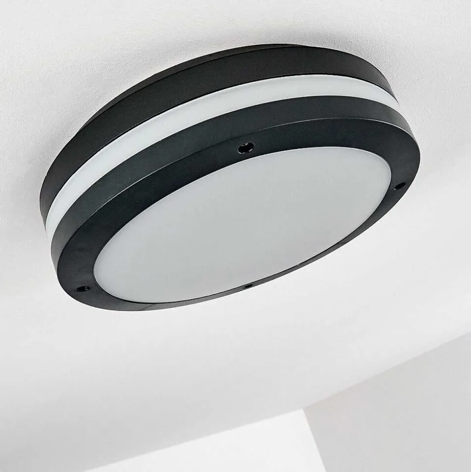 Plafonnier Exterieur Wollongong Led Anthracite, 1 Lumiere