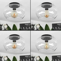 Plafonnier Molloy Clair, 1 Lumiere