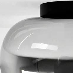 Plafonnier Molloy Clair, Fume, 1 Lumiere