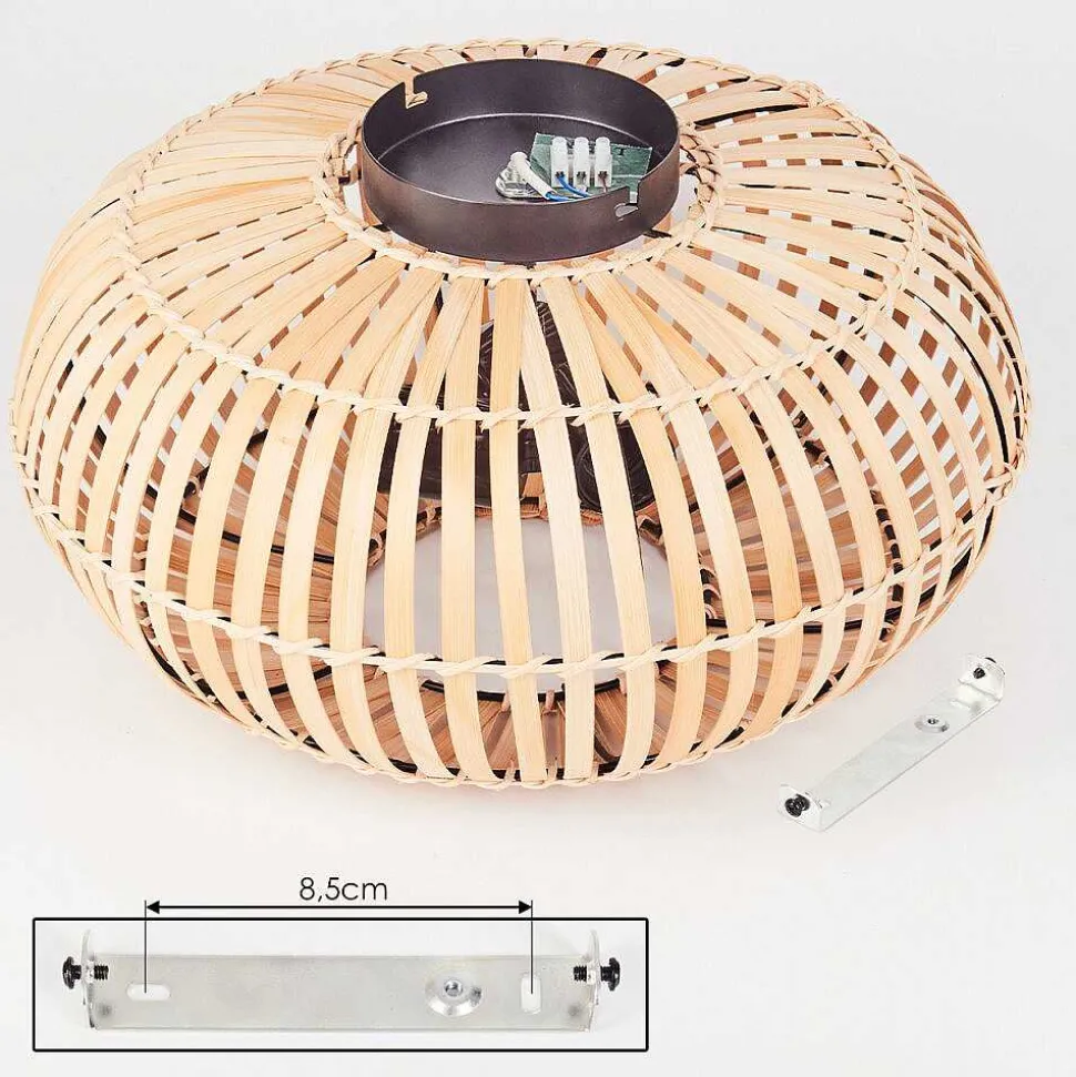 Plafonnier Oravi Noir, 3 Lumieres