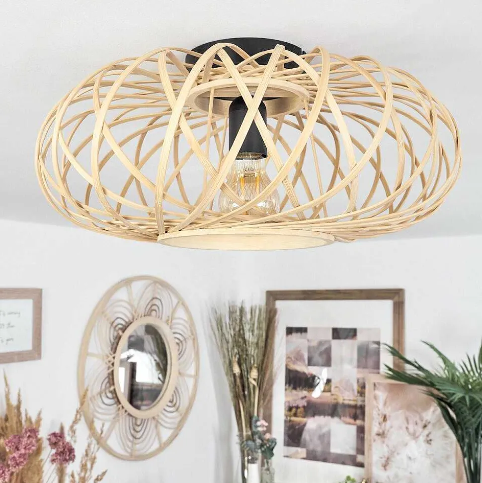 Plafonnier Pabu Ecru, 1 Lumiere