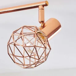 Plafonnier Palmira Cuivre, 4 Lumieres