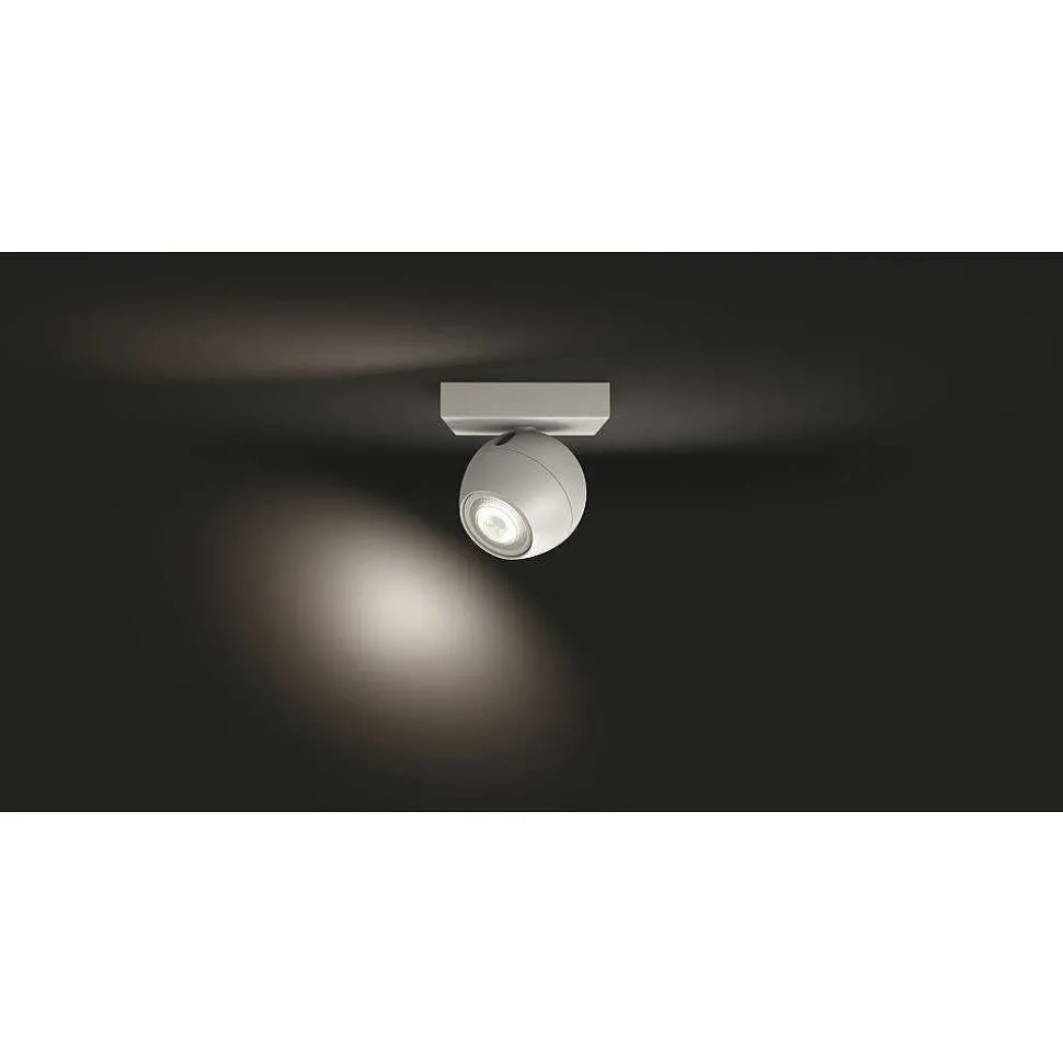 Plafonnier Philips Hue Buckram Led Blanc, 1 Lumiere
