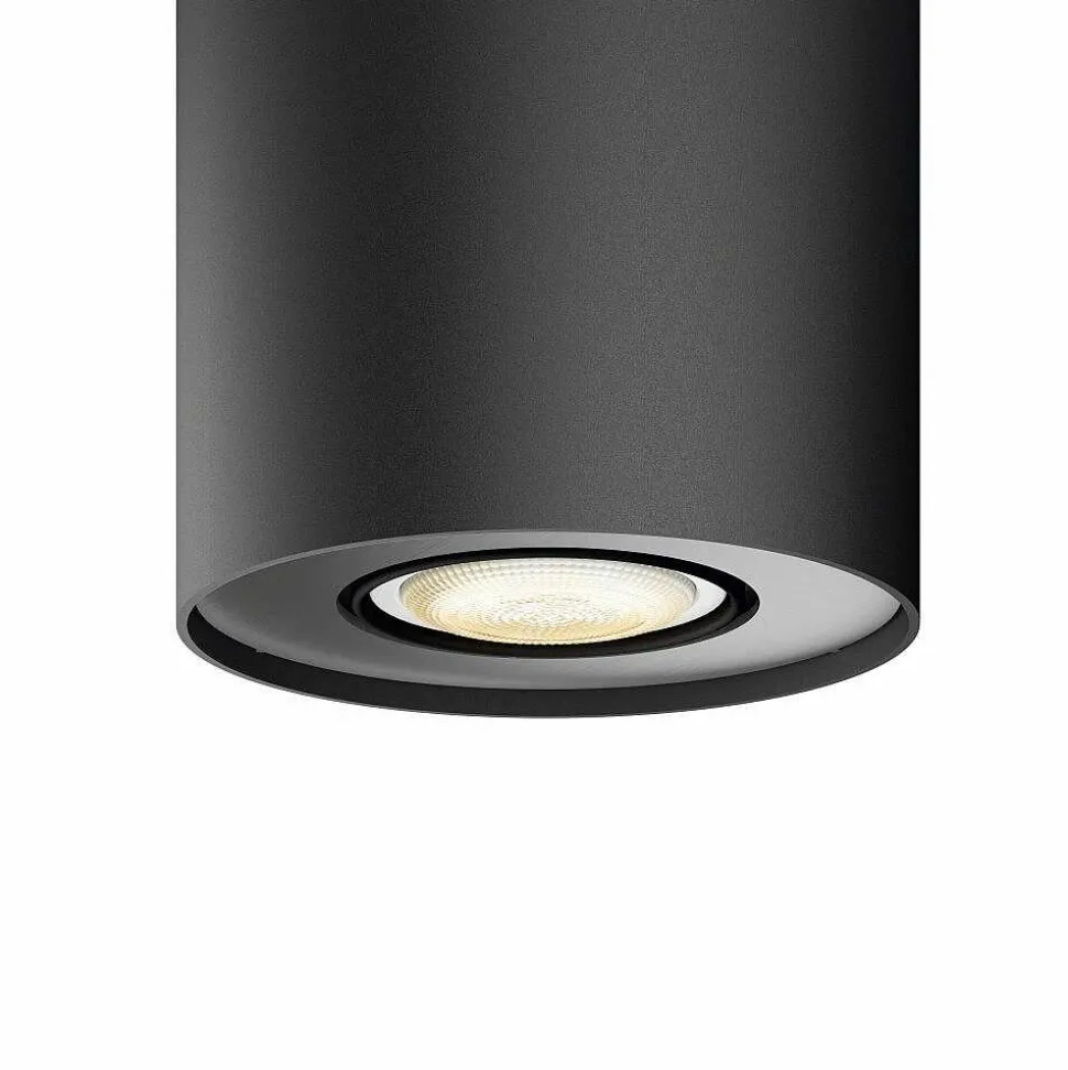 Plafonnier Philips Hue Pillar Led Noir, 1 Lumiere