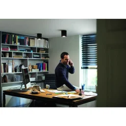 Plafonnier Philips Hue Pillar Led Noir, 1 Lumiere