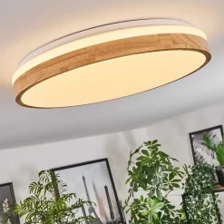 Plafonnier Sofo Led Blanc, 1 Lumiere, Telecommandes