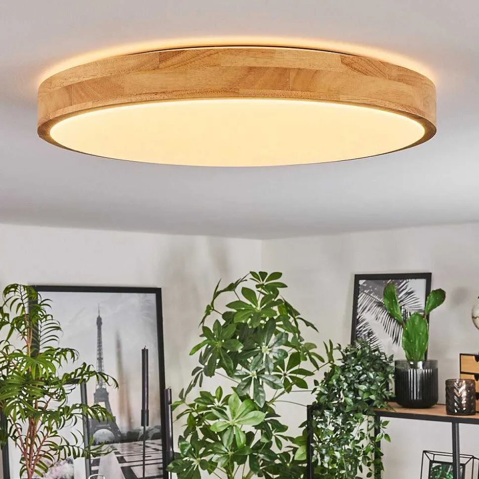 Plafonnier Sofo Led Blanc, 1 Lumiere, Telecommandes