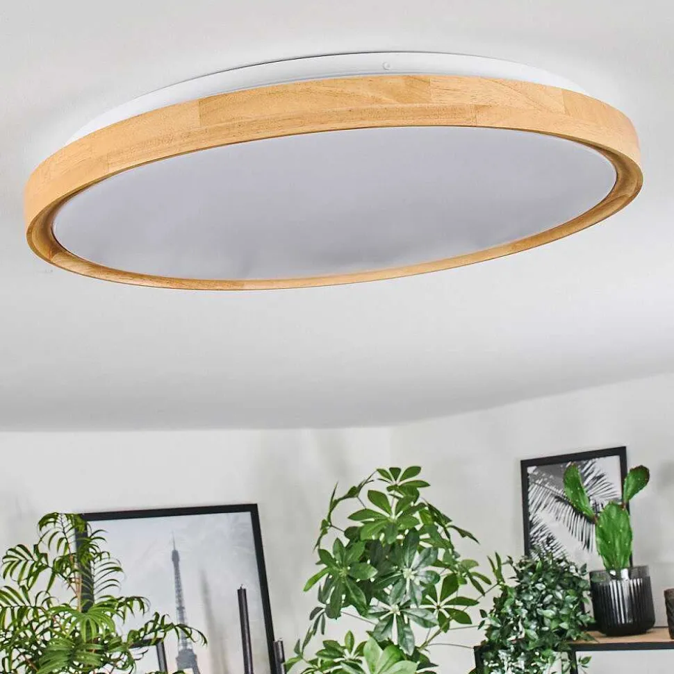 Plafonnier Sofo Led Blanc, 1 Lumiere, Telecommandes