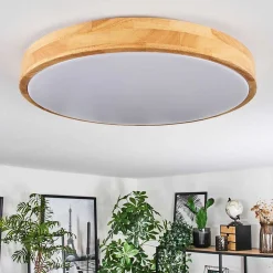 Plafonnier Sofo Led Blanc, 1 Lumiere, Telecommandes