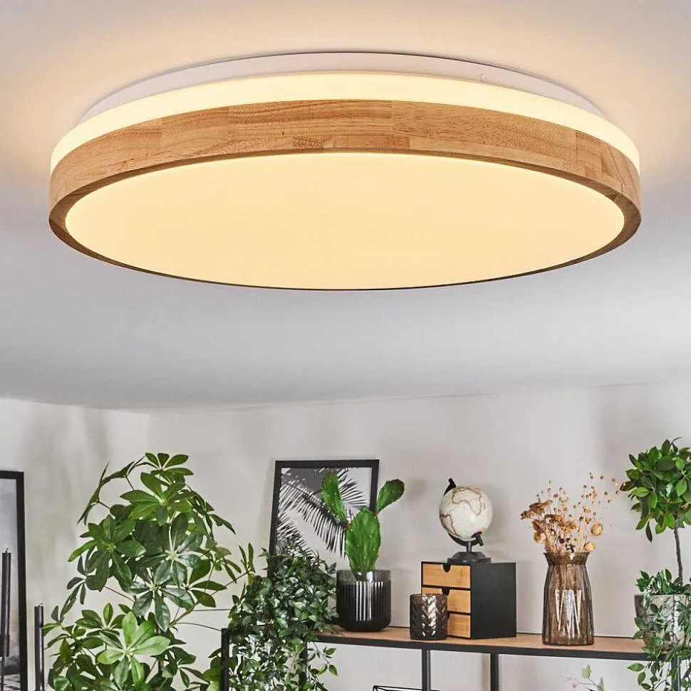 Plafonnier Sofo Led Blanc, 1 Lumiere, Telecommandes