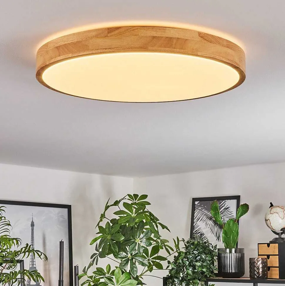 Plafonnier Sofo Led Blanc, 1 Lumiere, Telecommandes