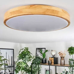 Plafonnier Sofo Led Blanc, 1 Lumiere, Telecommandes