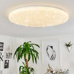 Plafonnier Sweet Led Blanc, 1 Lumiere, Telecommandes