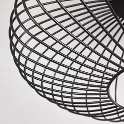 Plafonnier Wemude Noir, 1 Lumiere