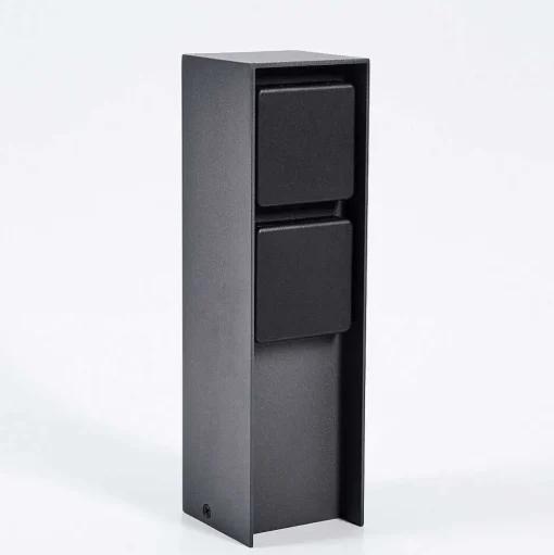 Prises Électriques D\\'Exterieur Reigolil Anthracite, Noir