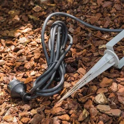 Projecteur De Jardin Pilsen Argente, 1 Lumiere